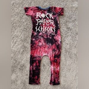 🌶️ Rags to Raches Red and Black Kids One Piece